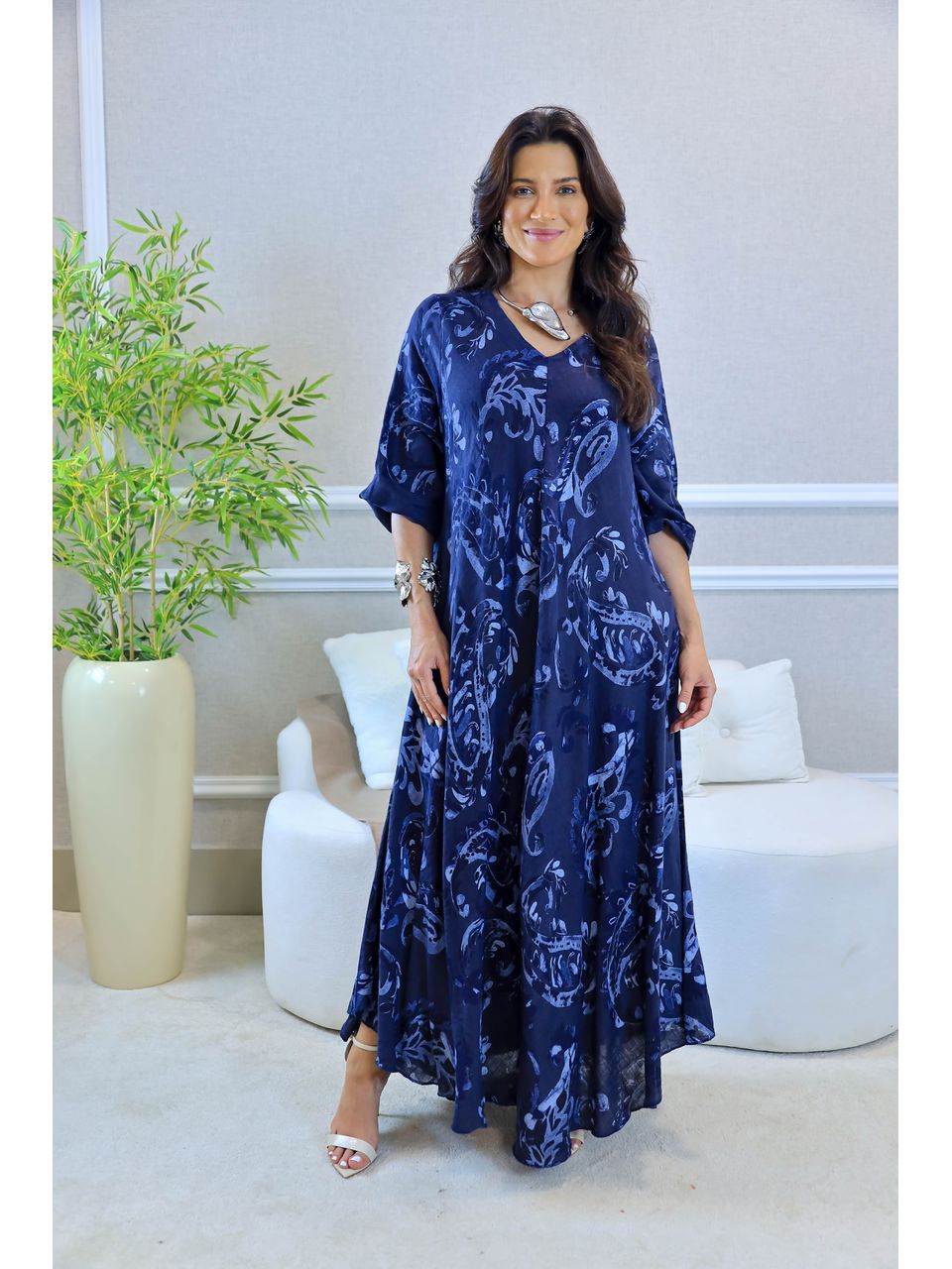 VESTIDO FELIPA MARINHO