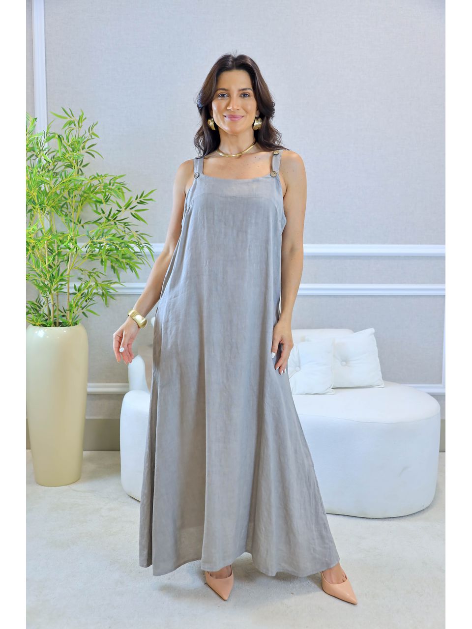 VESTIDO LEONA FENDI