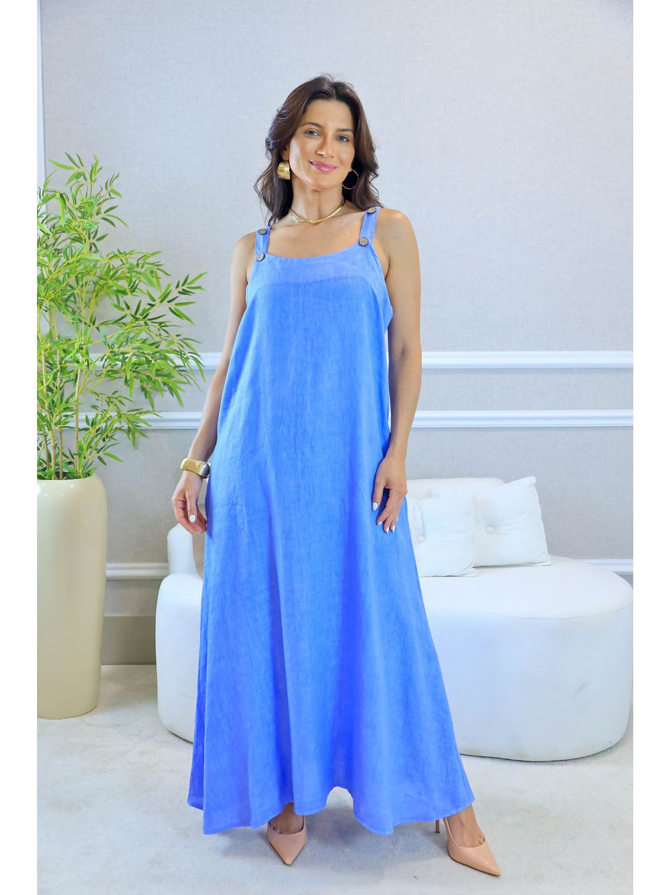 VESTIDO LEONA HORTENCIA
