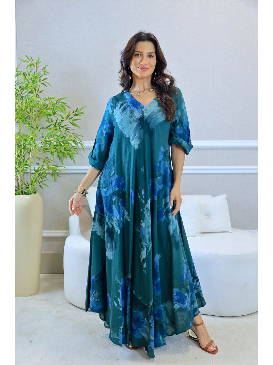 VESTIDO ORIANA VERDE GUCCI