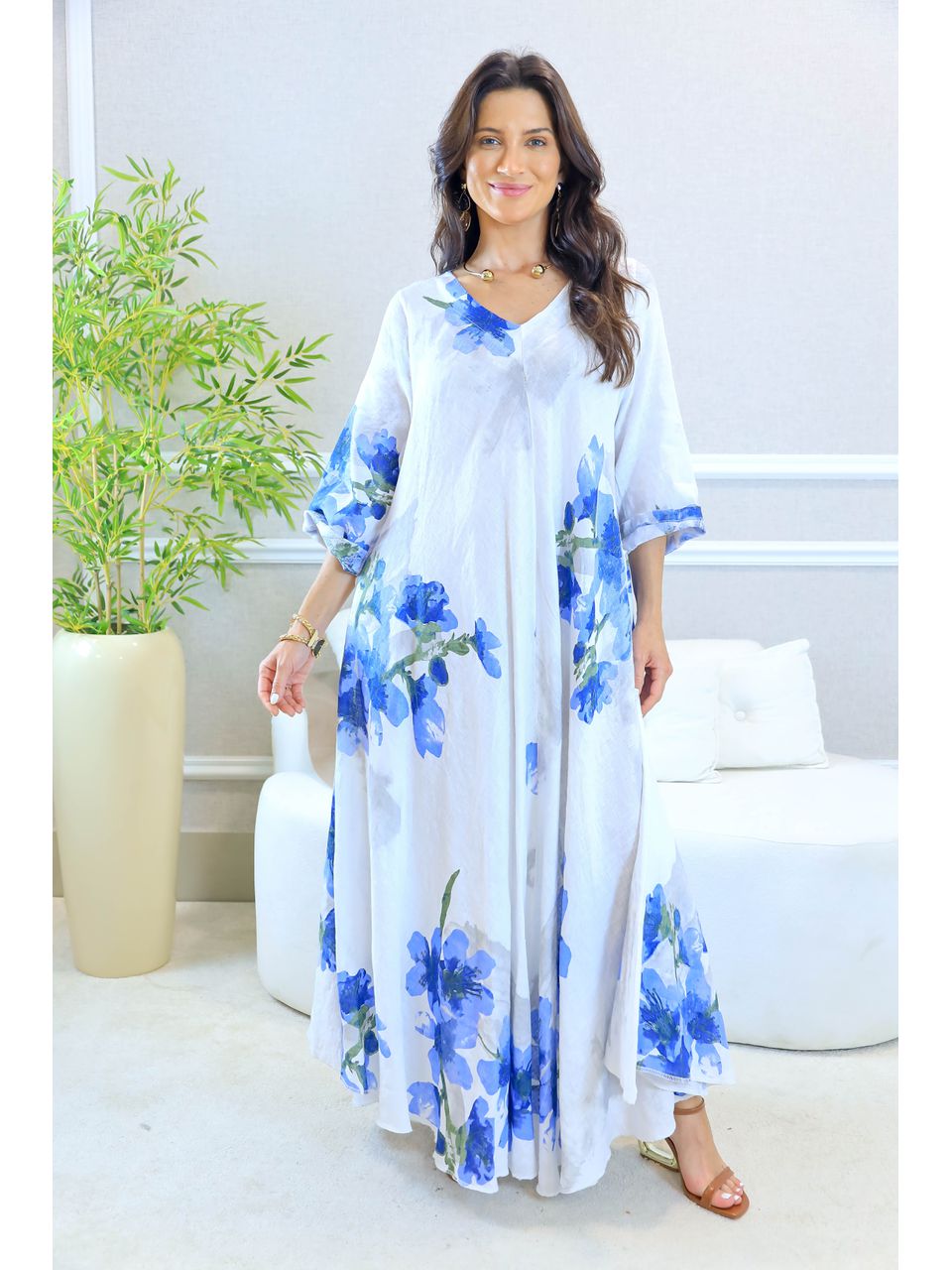 VESTIDO ORIANA BRANCO