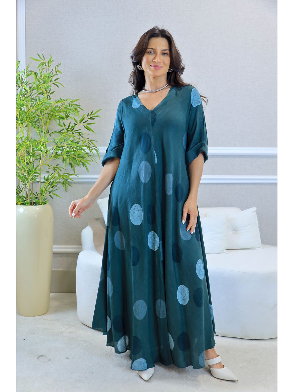 VESTIDO SUELEN VERDE GUCCI