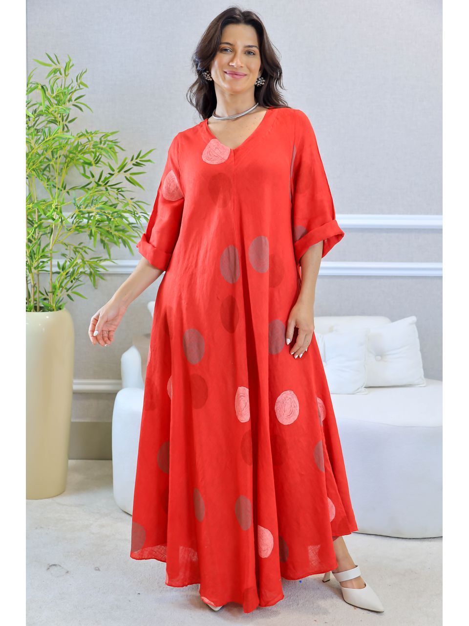 VESTIDO SUELEN VERMELHO