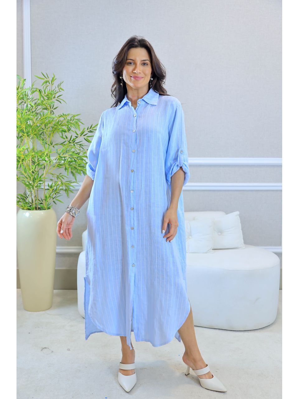CHEMISE PATRIZIA AZUL BEBE