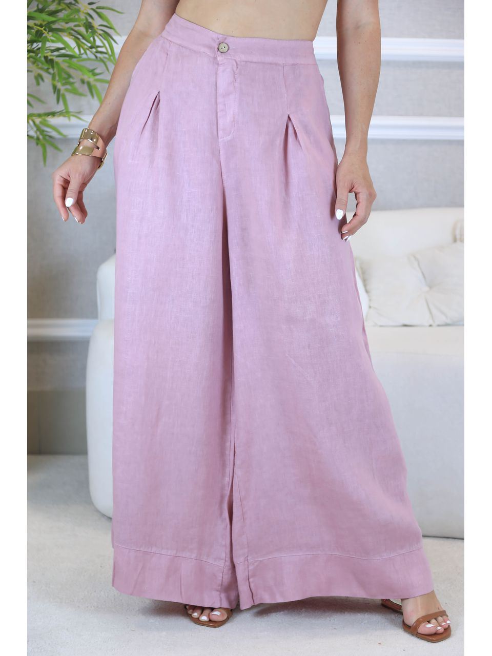 CALÇA MARIA RITA ROSE