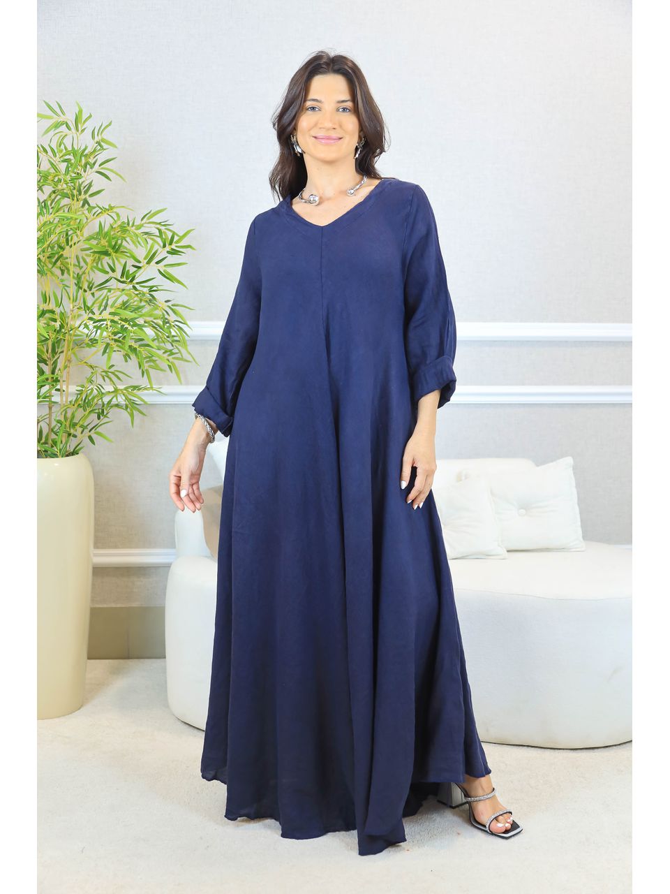 VESTIDO ANYAH MARINHO