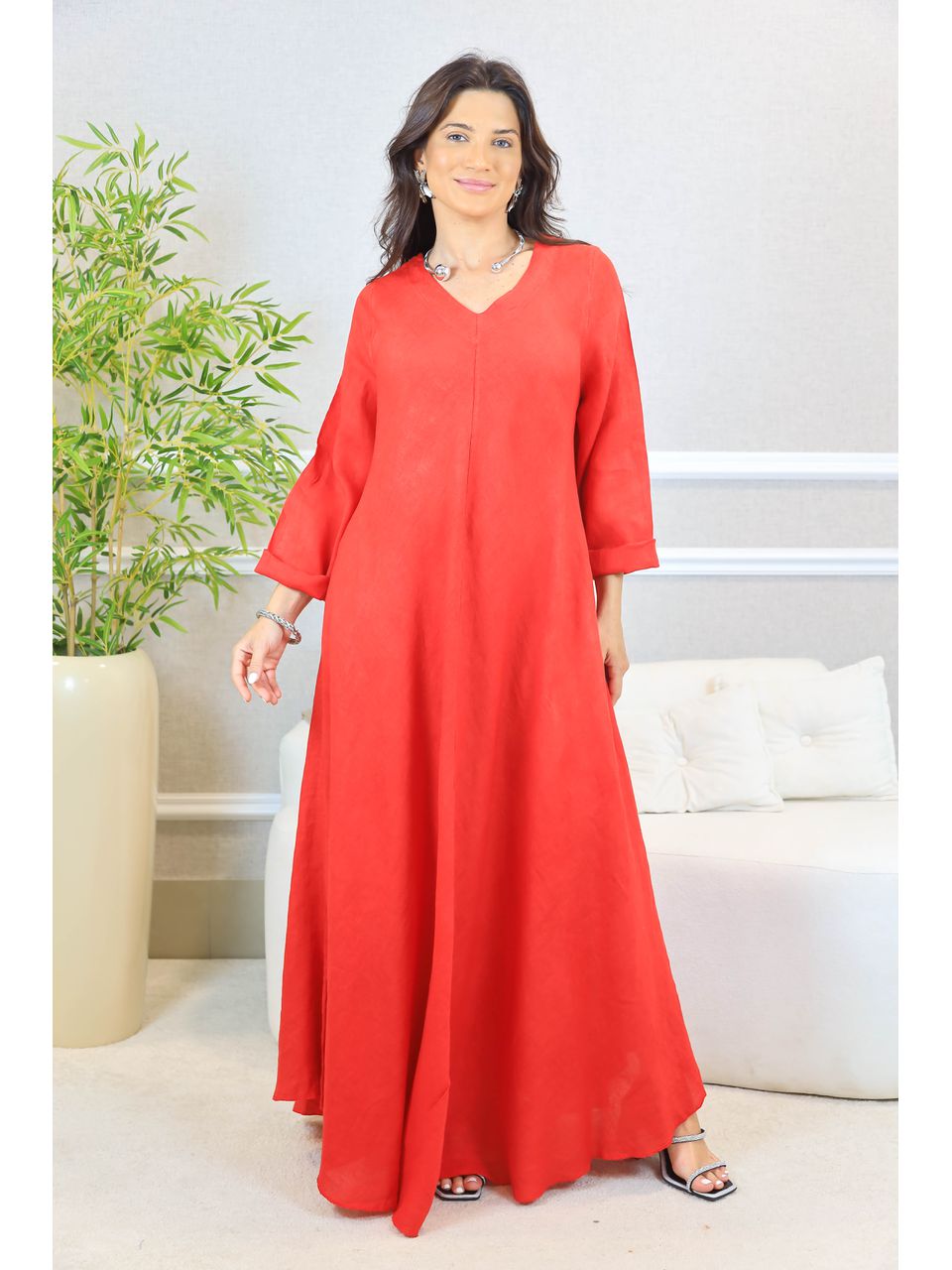 VESTIDO ANYAH VERMELHO