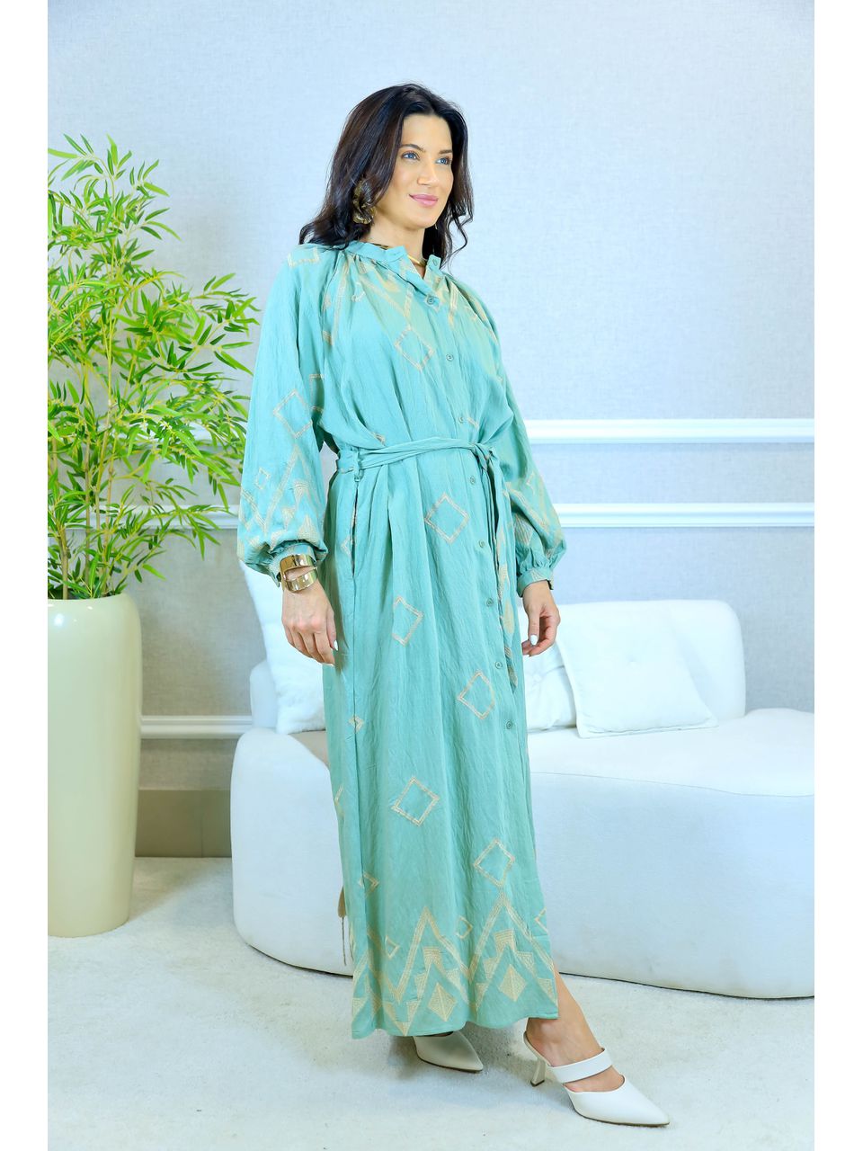 CHEMISE GEORGIA MENTA