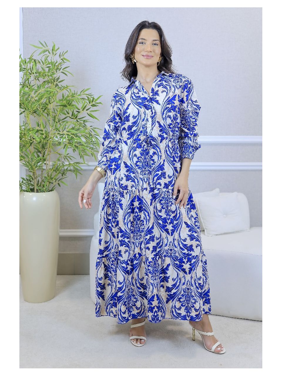 VESTIDO ARIEZA AZUL ROYAL