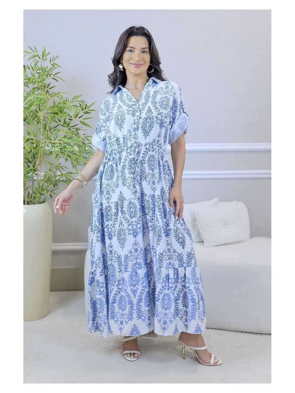 VESTIDO AMARA AZUL ROYAL