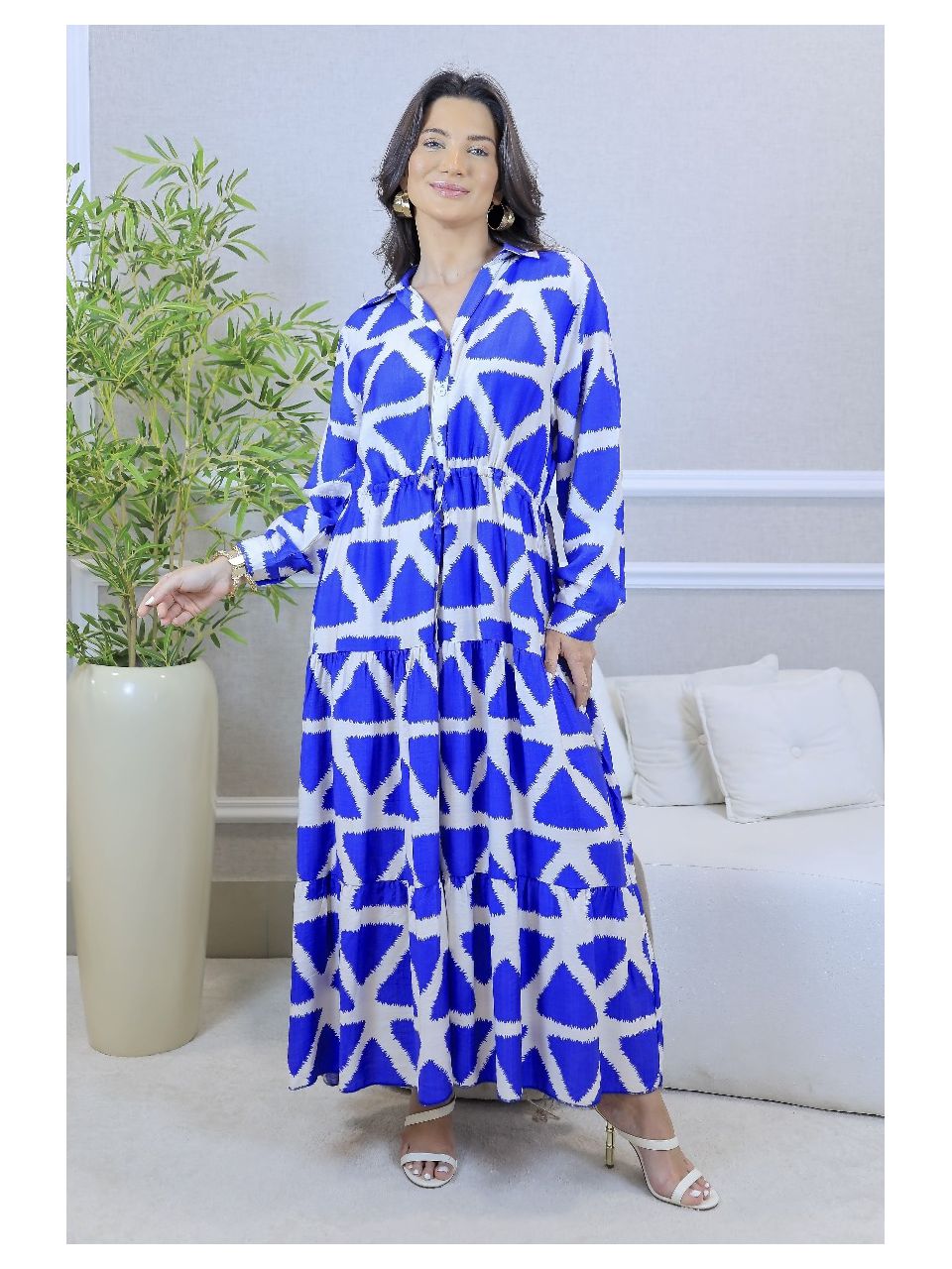 VESTIDO PAULA AZUL ROYAL