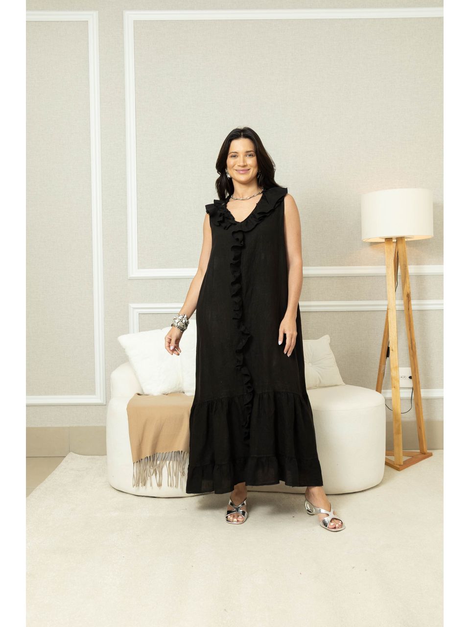 VESTIDO SOLANA PRETO