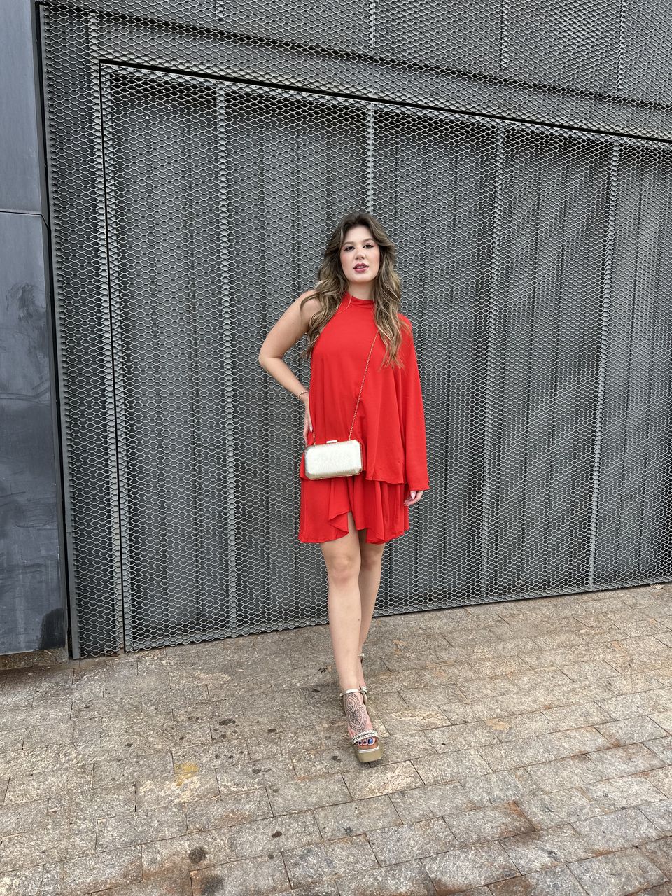 Vestido Milena Vermelho - Loja Benditta