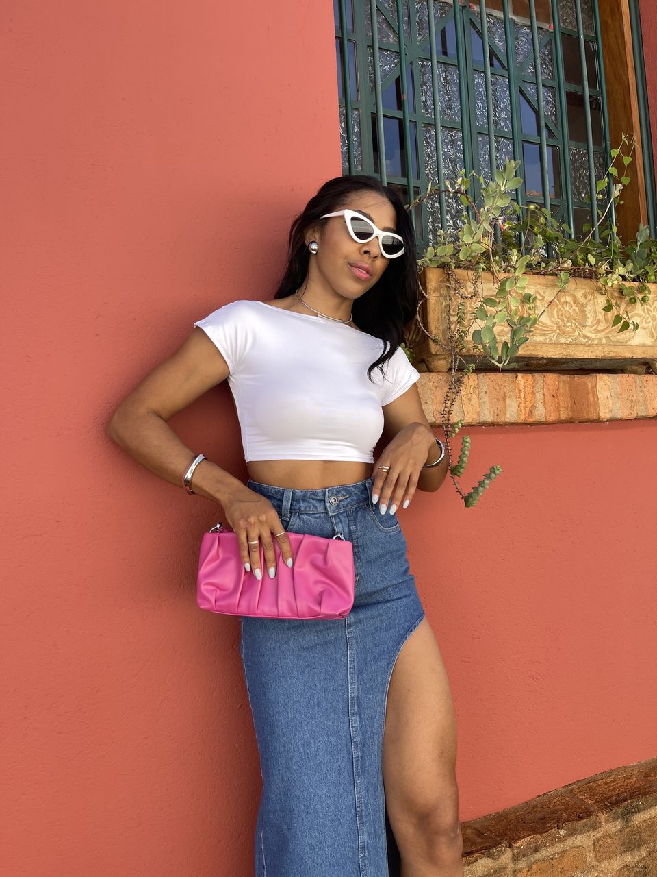 Cropped Costas Nua Branco - Loja Benditta