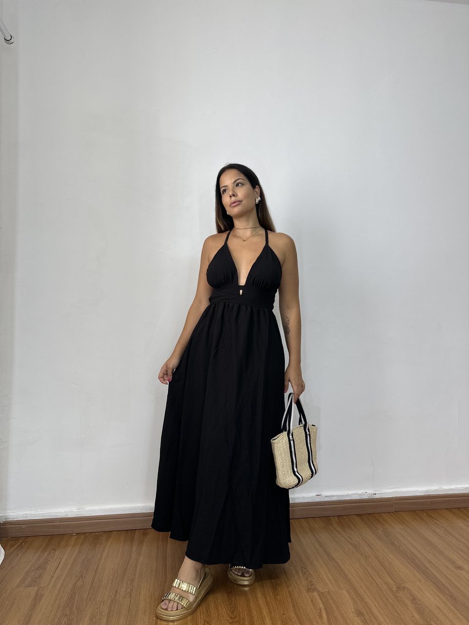 Vestido Noemi Preto - Loja Benditta