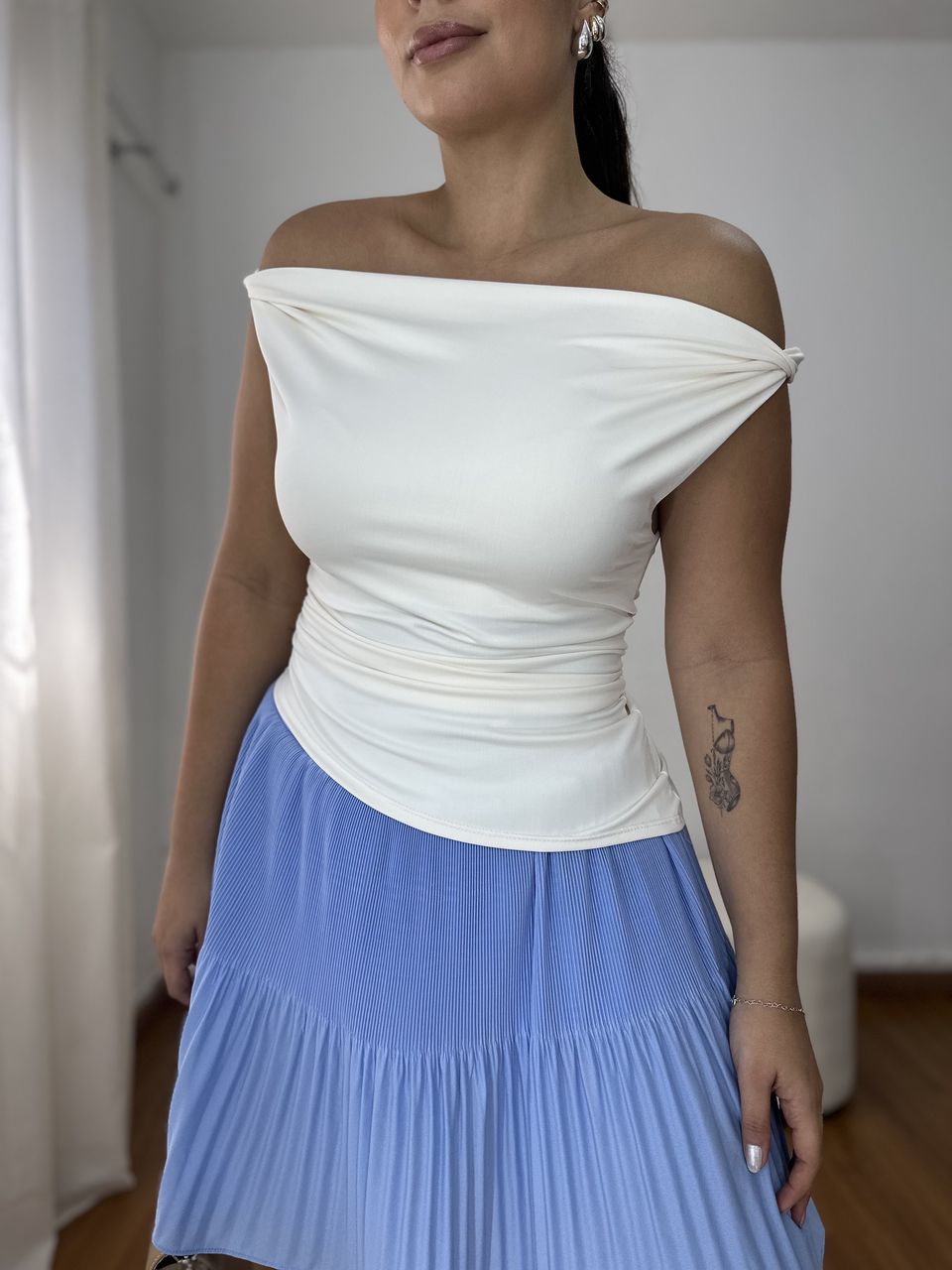 Blusa Feminina Ombro a Ombro Off - Loja Benditta