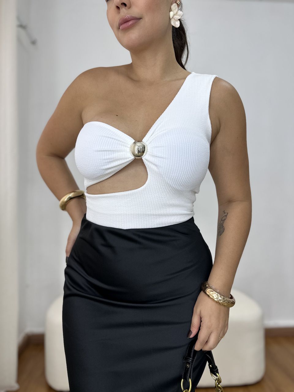 Body Recorte Ana Branco - Loja Benditta