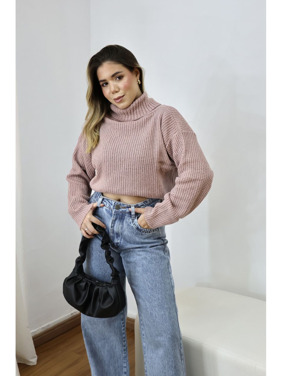 Tricot Mousse Ana Rose - 1206120201TAR6 - Loja Benditta