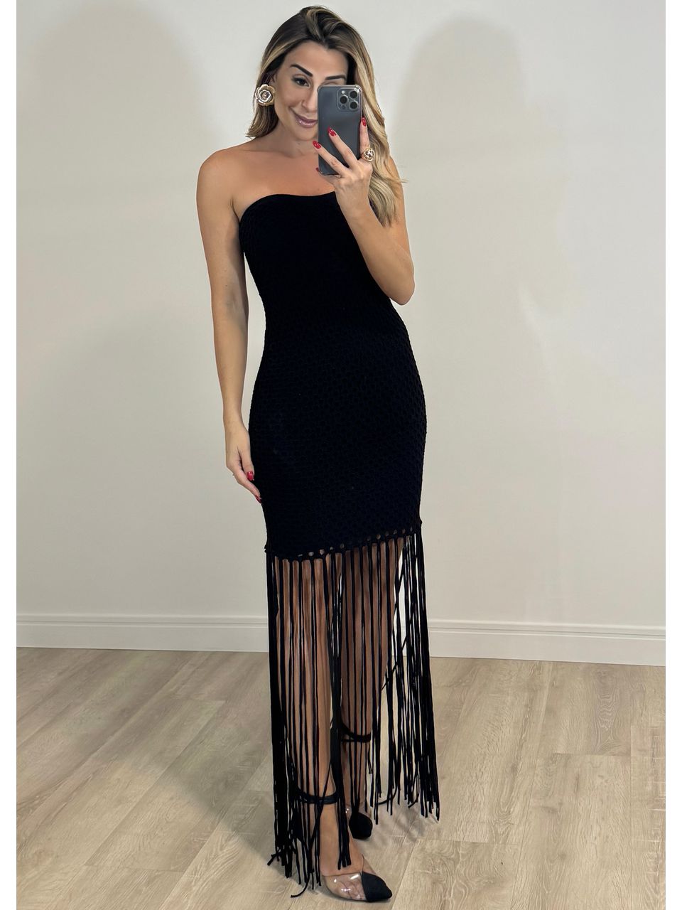 Vestido Franjas Coralina - 2216 - MADONNA BASIC