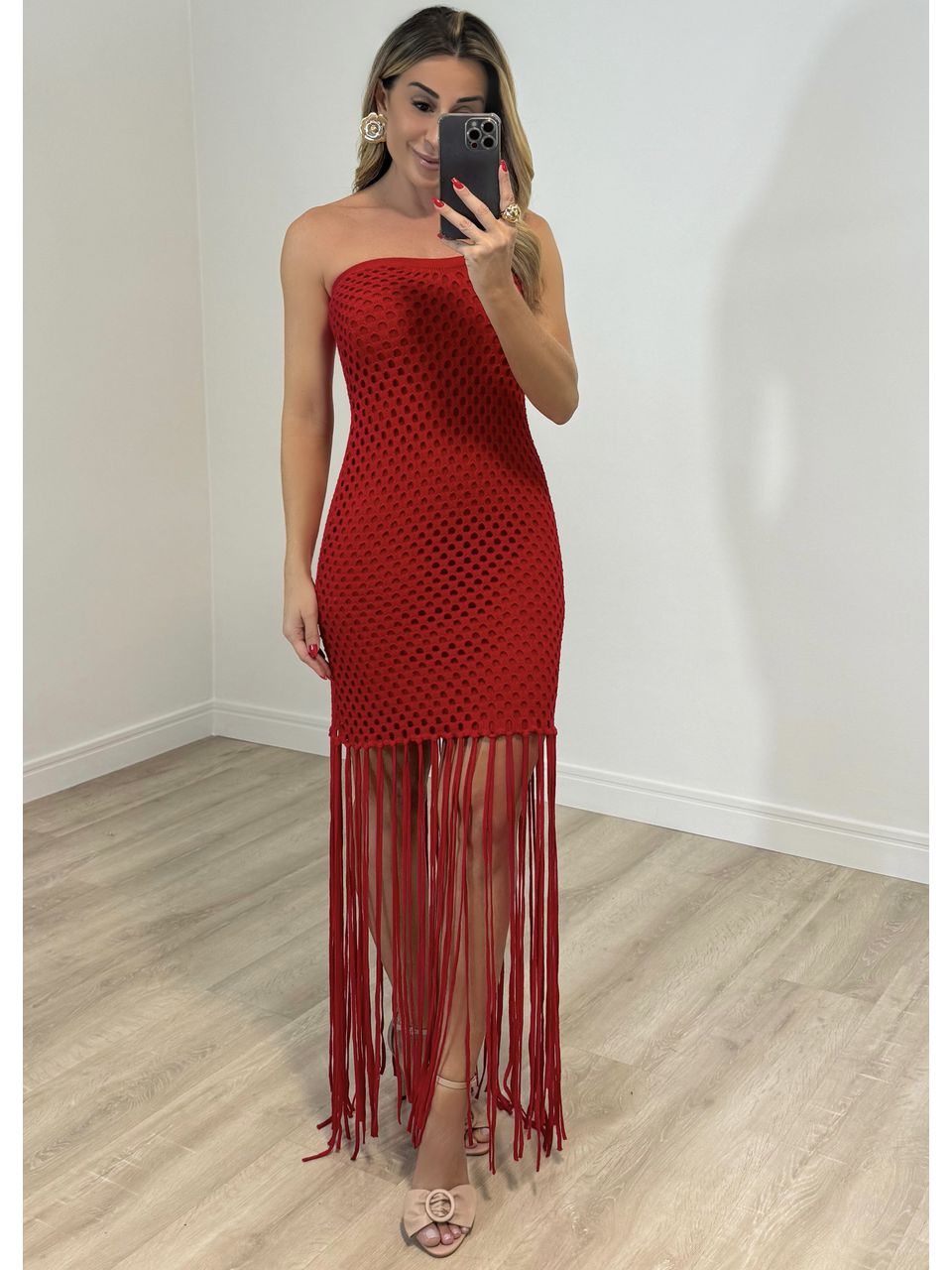 Vestido Franjas Coralina - 2217 - MADONNA BASIC