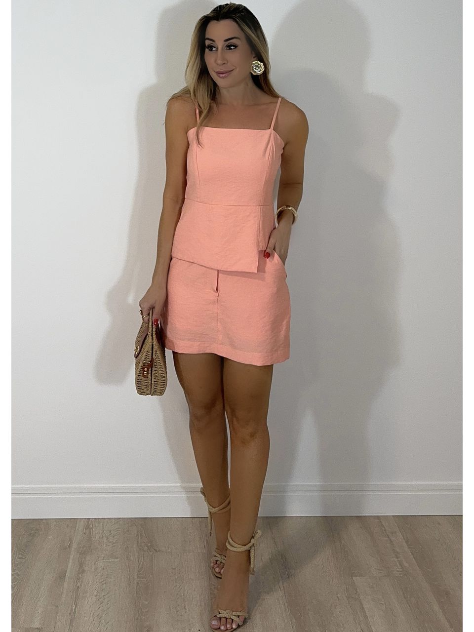 Conjunto Short Saia Vanessa - 2025 - MADONNA BASIC