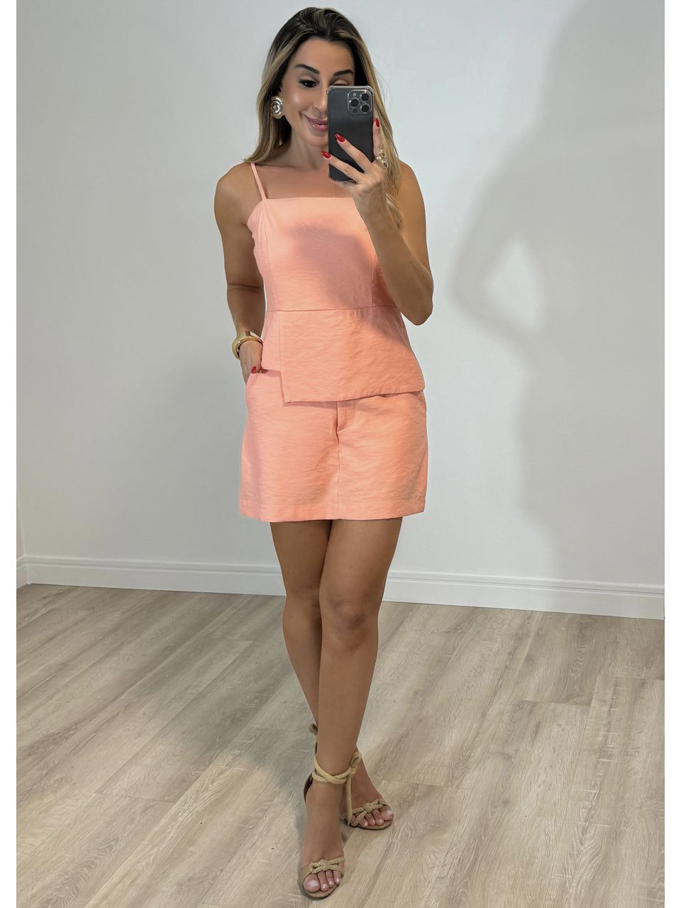 Conjunto Short Saia Vanessa