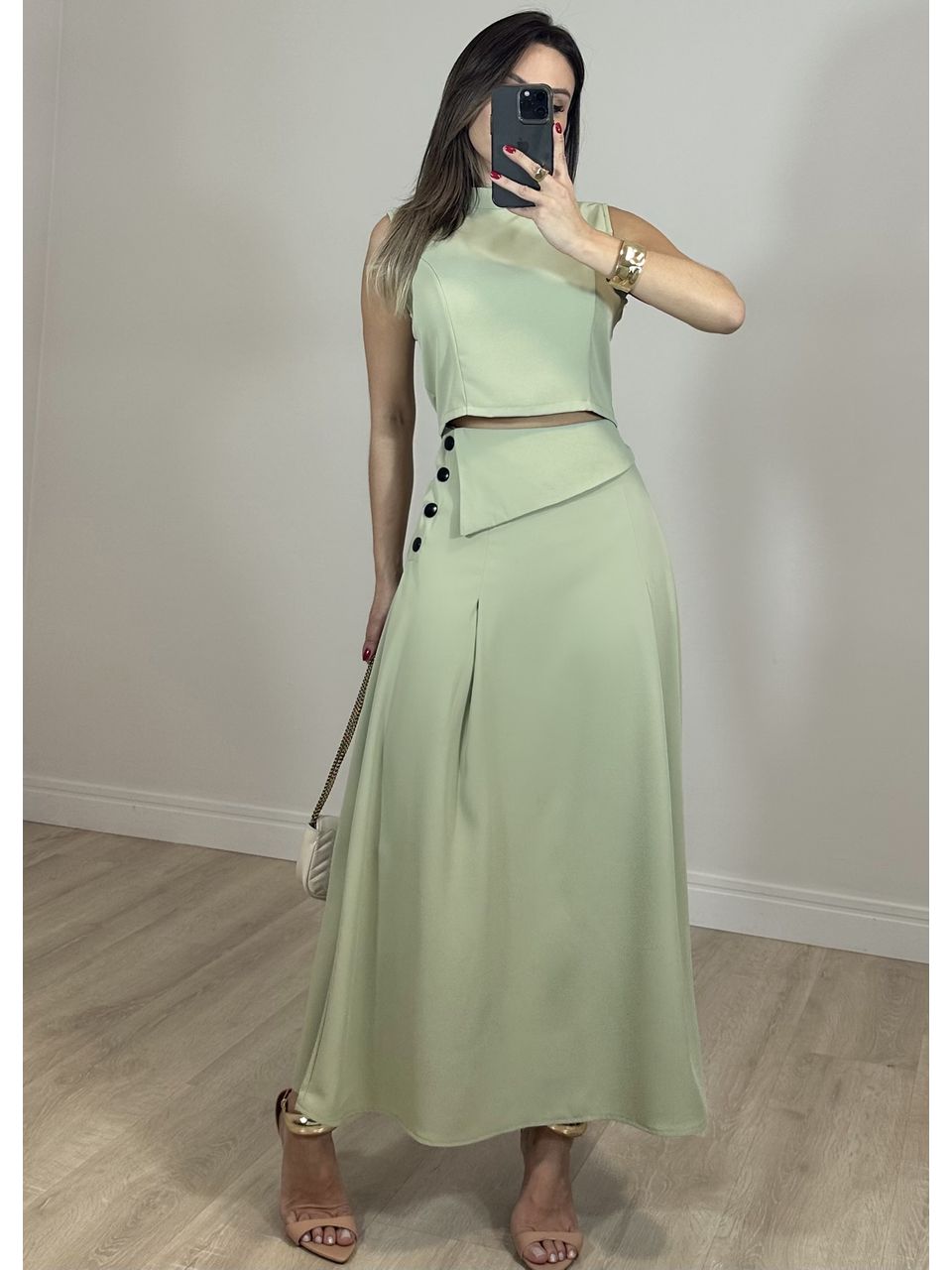 Conjunto Saia Marina