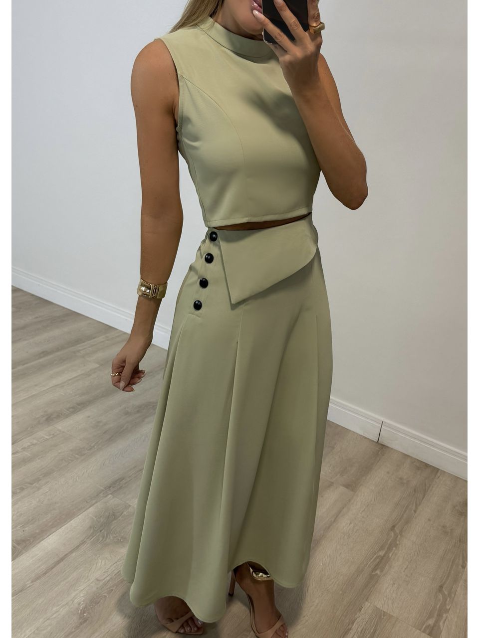 Conjunto Saia Marina
