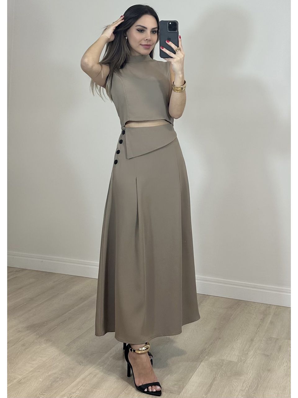 Conjunto Saia Marina