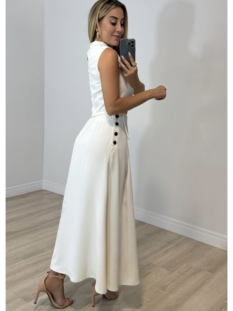 Conjunto Saia Marina