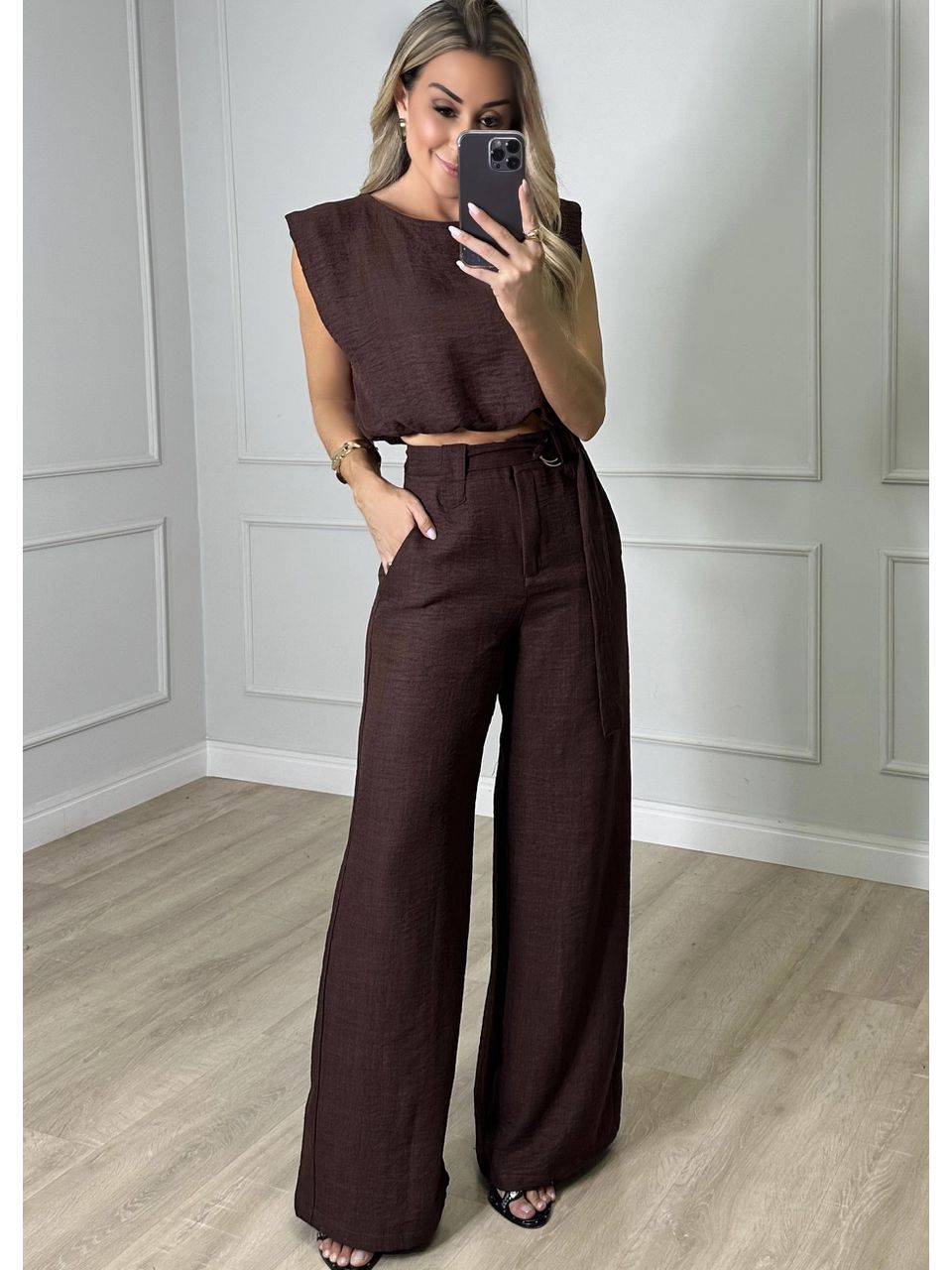 Conjunto Pantalona Lavínia - 2634 - MADONNA BASIC
