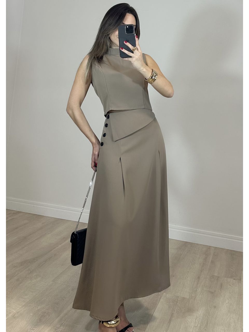 Conjunto Saia Marina