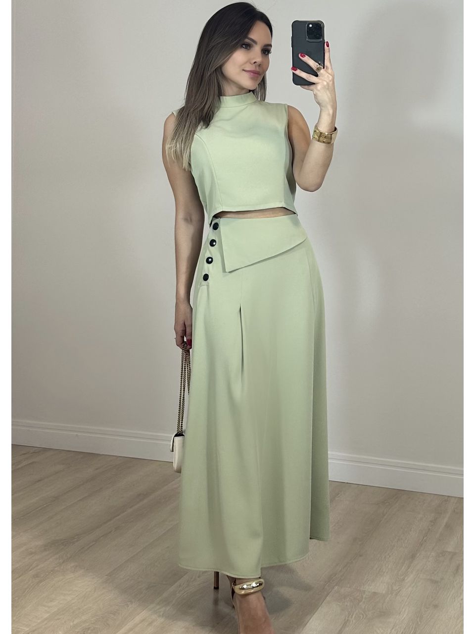 Conjunto Saia Marina