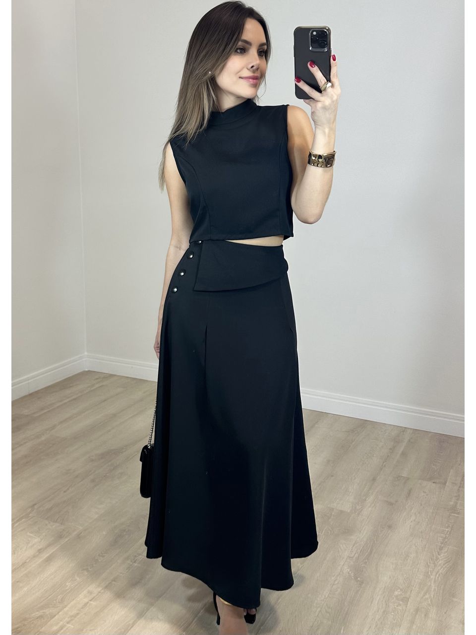 Conjunto Saia Marina