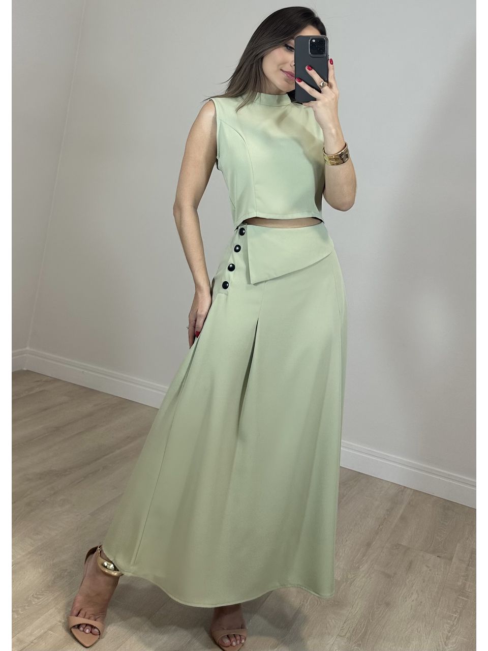 Conjunto Saia Marina