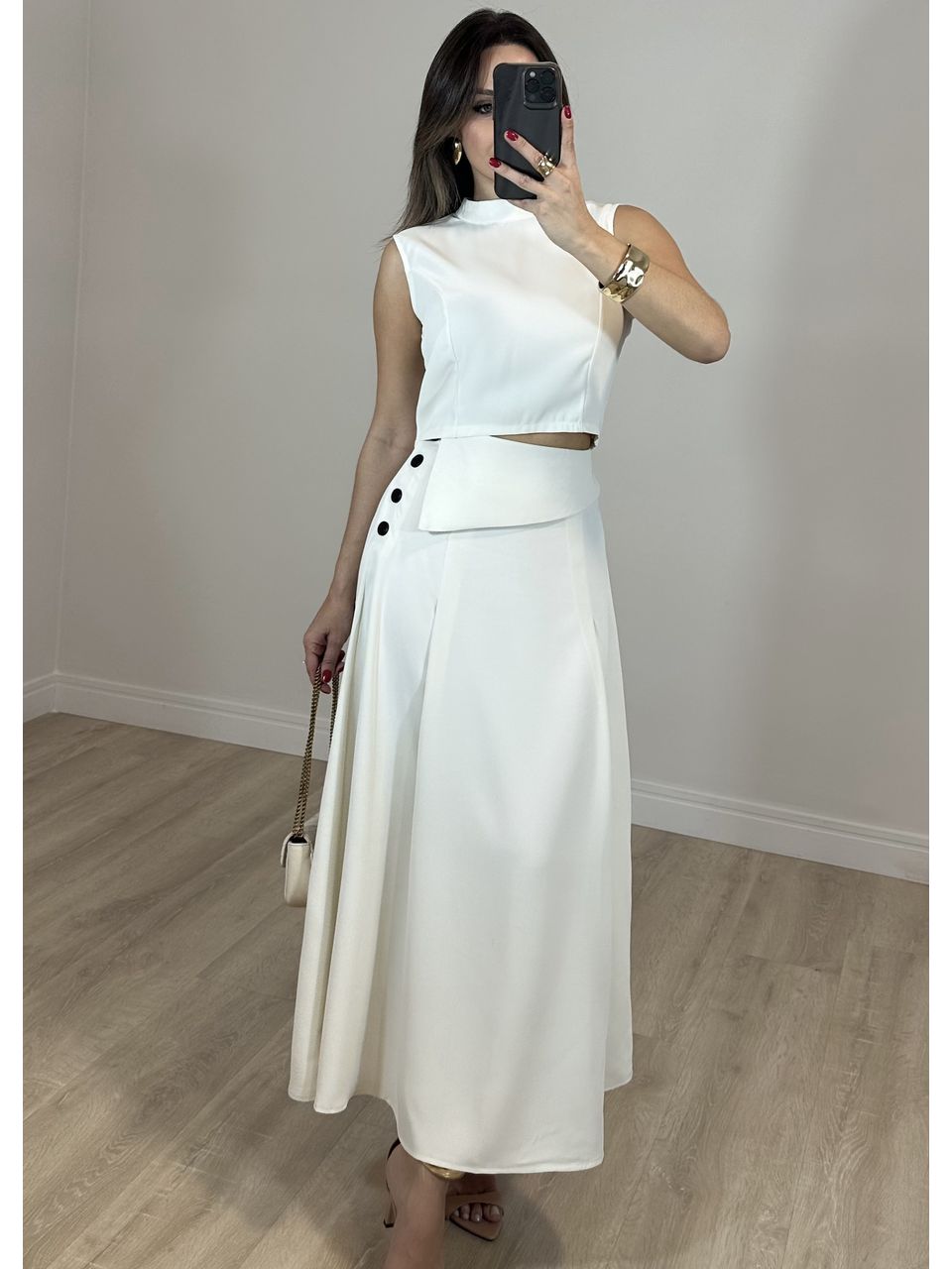 Conjunto Saia Marina