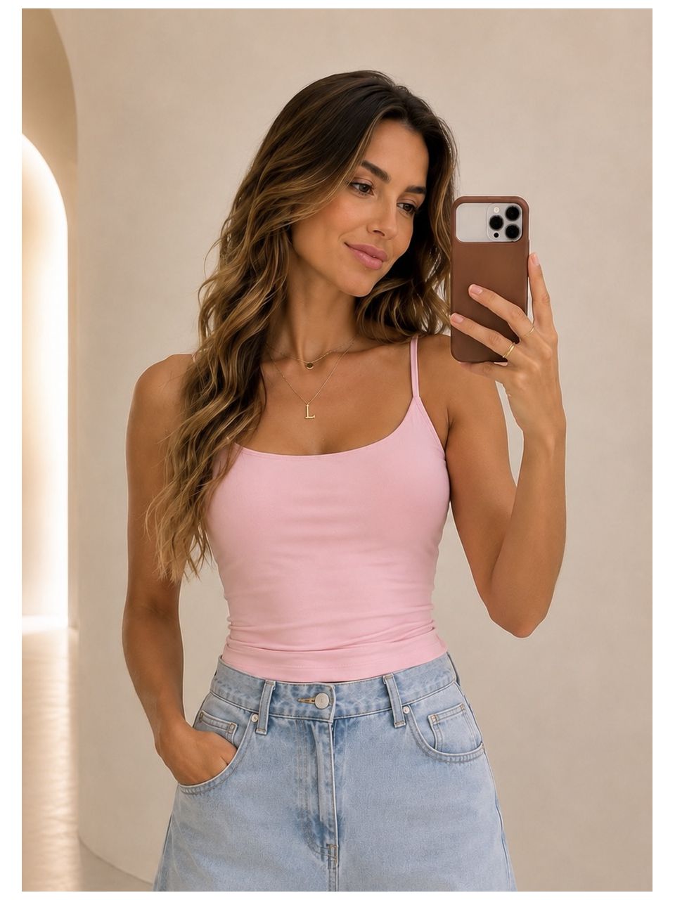 Blusa Alcinha Poliamida - 3268 - MADONNA BASIC