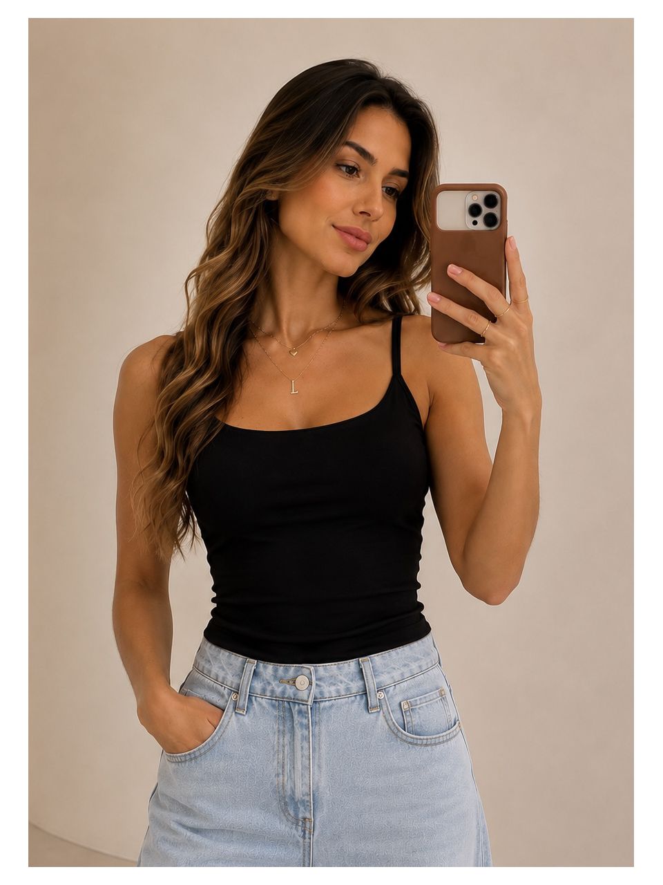 Blusa Alcinha Poliamida - 3269 - MADONNA BASIC