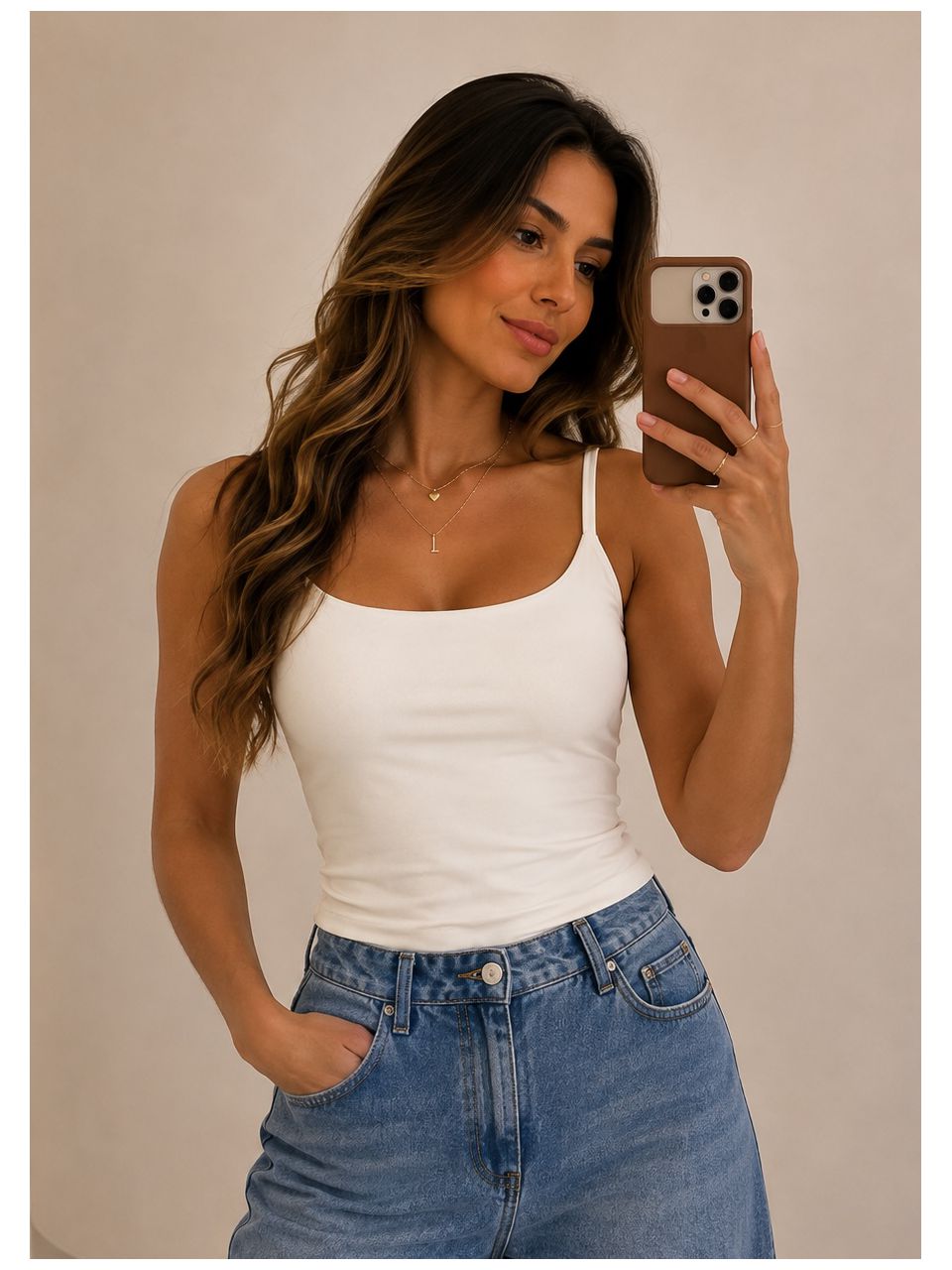 Blusa Alcinha Poliamida - 3270 - MADONNA BASIC
