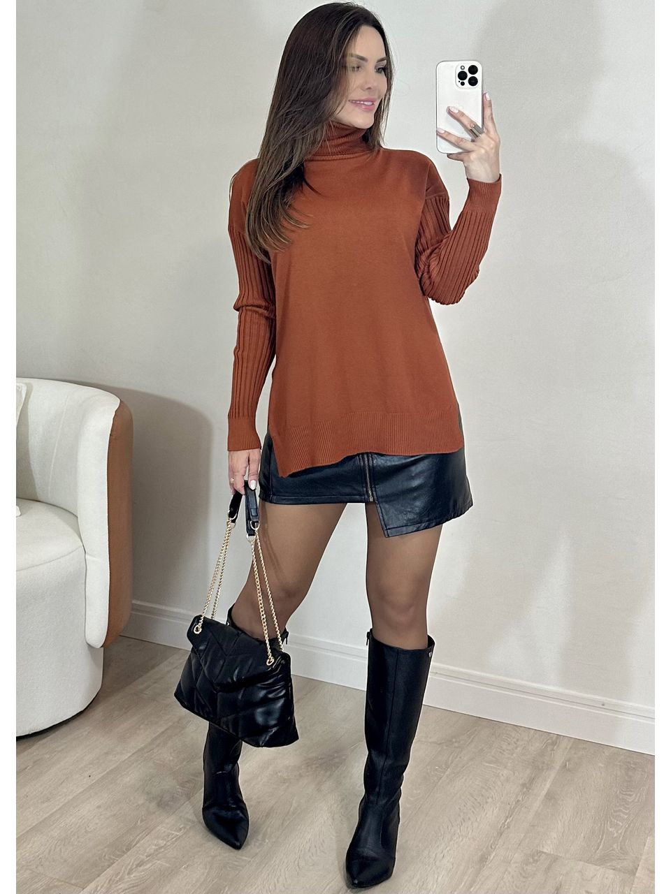 Blusão Modal Bianca - 2417 - MADONNA BASIC