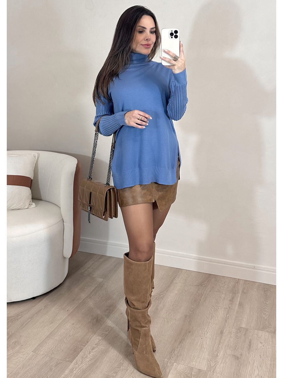 Blusão Modal Bianca - 2413 - MADONNA BASIC