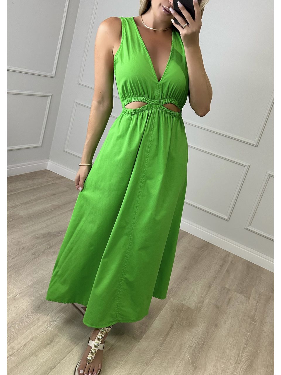 Vestido Tricoline Isabela 