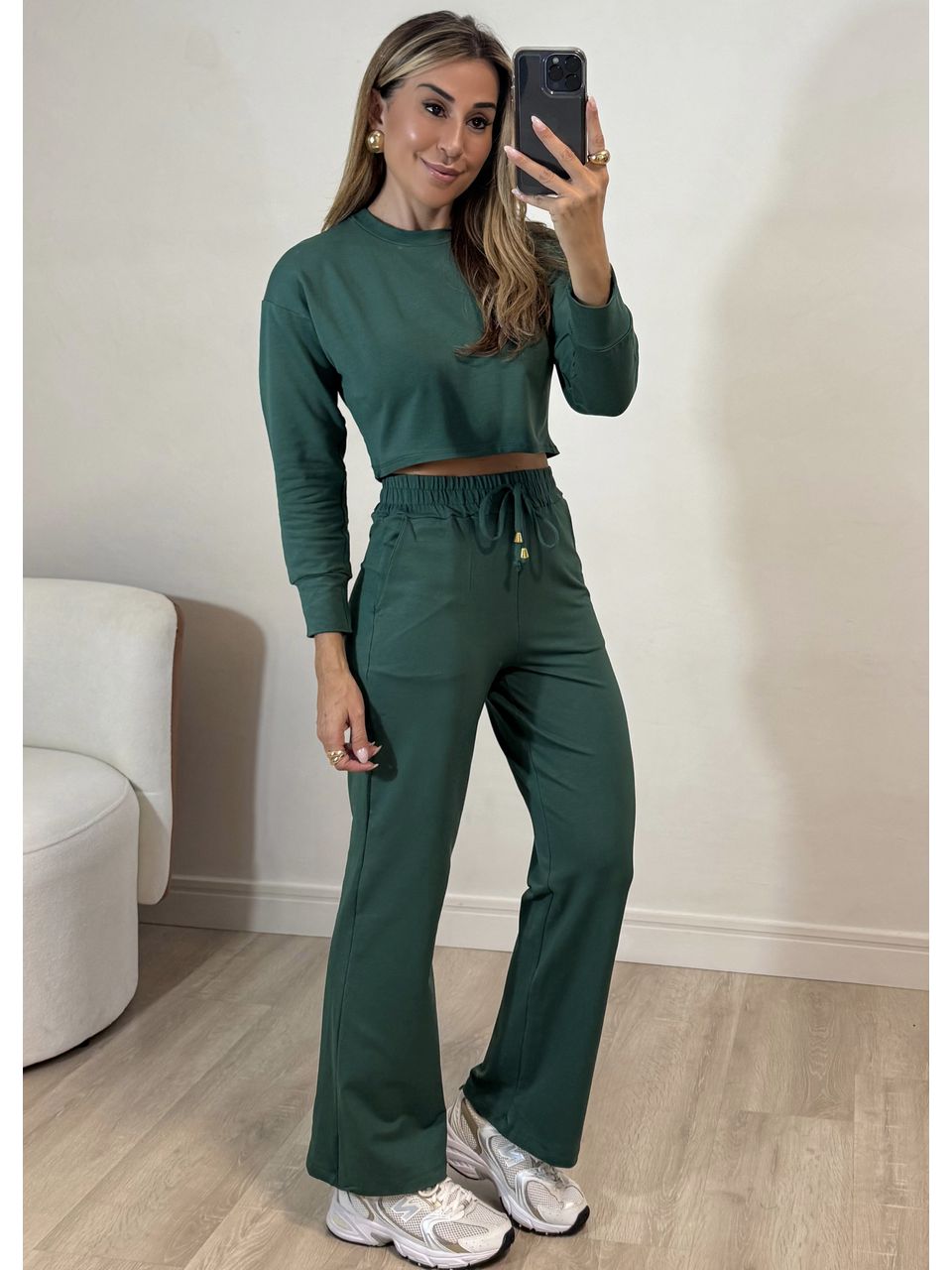 Conjunto Moletinho Helena Manga