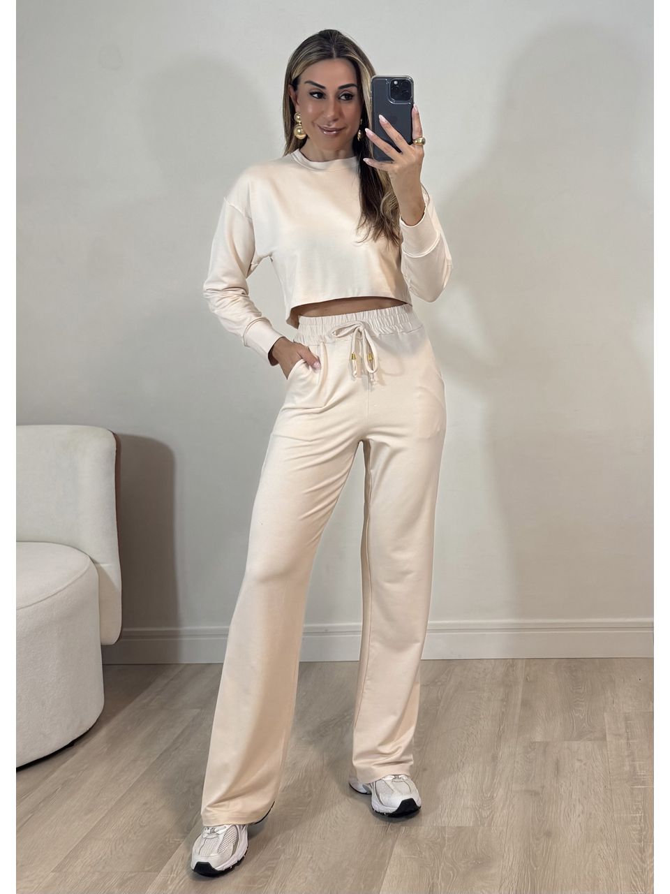 Conjunto Moletinho Helena Manga
