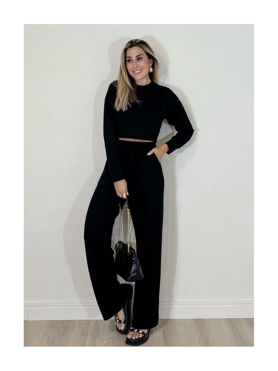 Conjunto Moletinho Helena Manga
