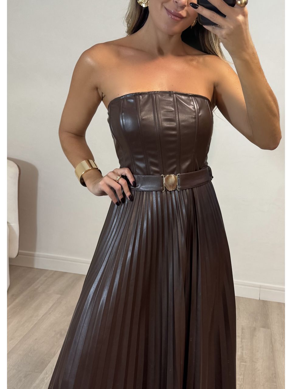 Vestido pu Viena 