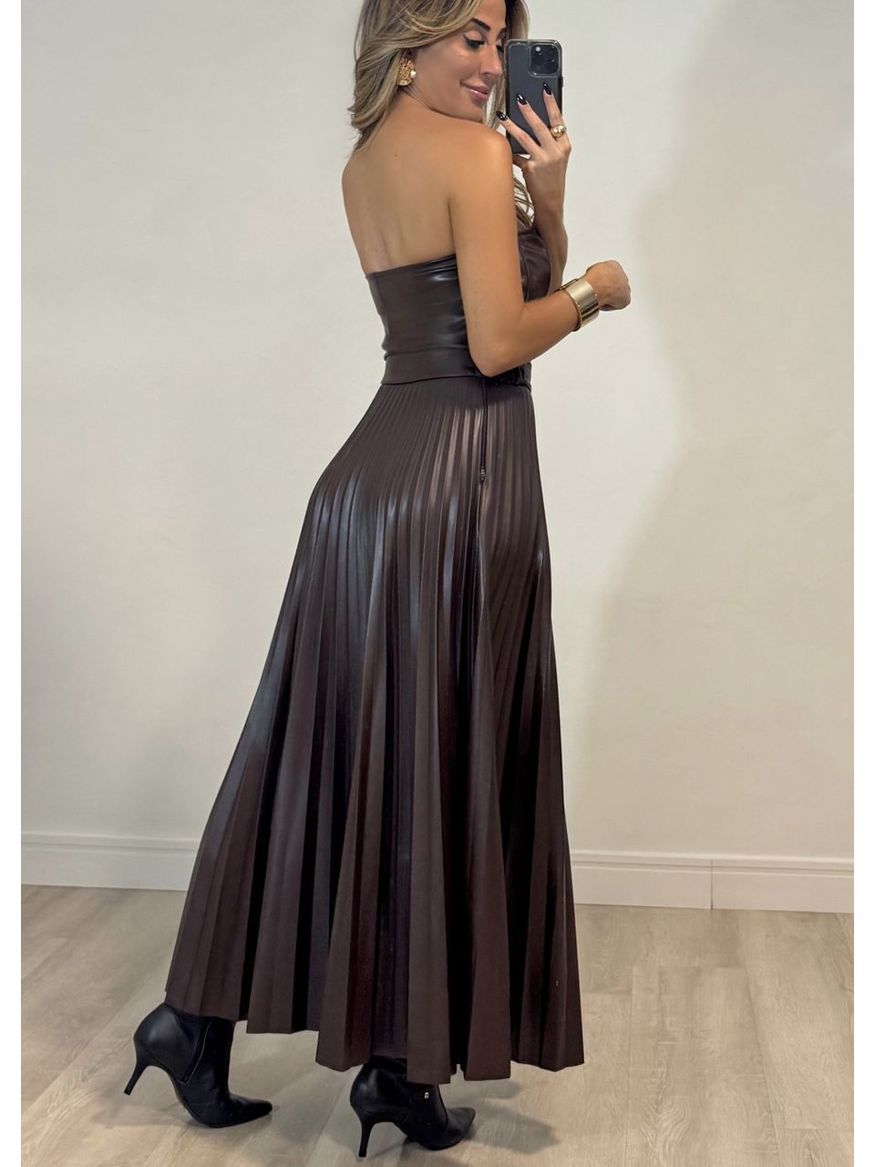 Vestido pu Viena 