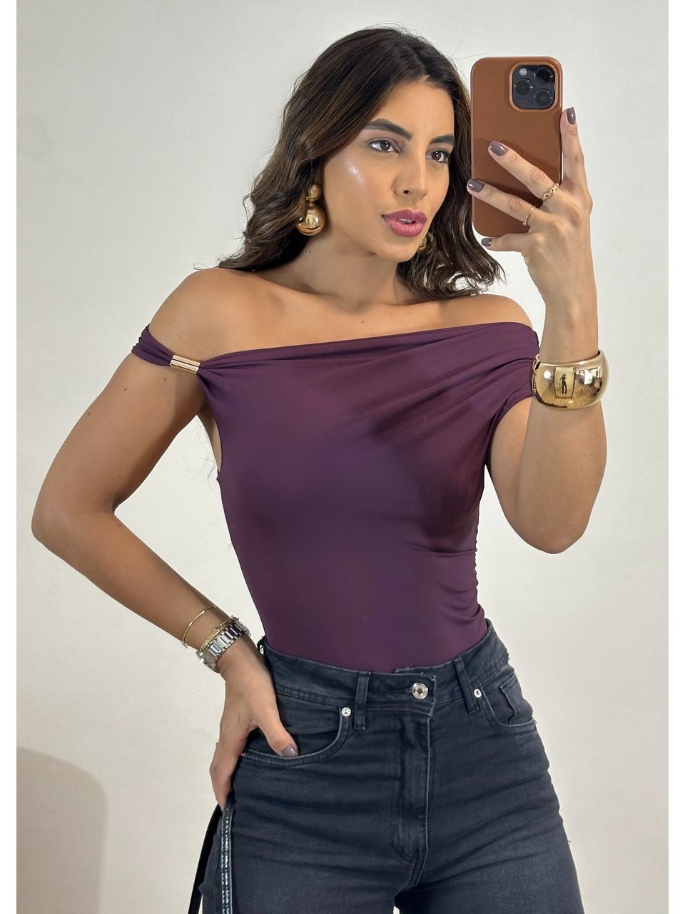 Blusa Poliamida Thaís - 4145 - MADONNA BASIC