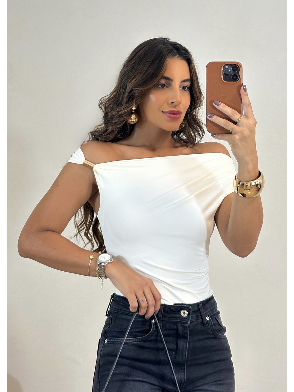 Blusa Poliamida Thaís - 4142 - MADONNA BASIC