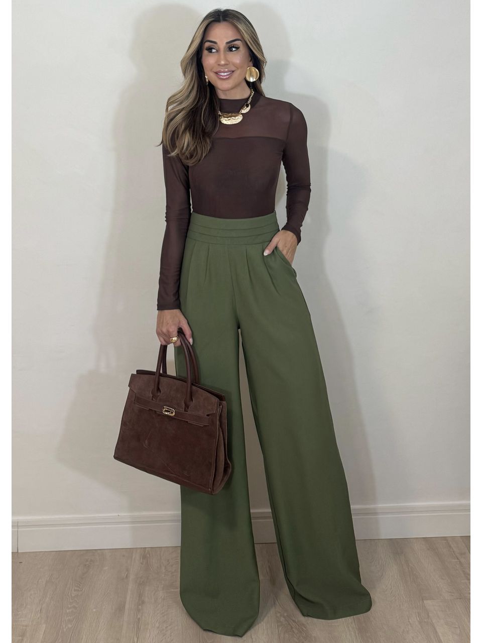 Calça Pantalona Elis